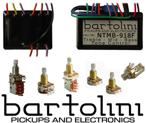 Bartolini Bartolini HR5.2AP/918 Pre-Wired Harness,3 Band