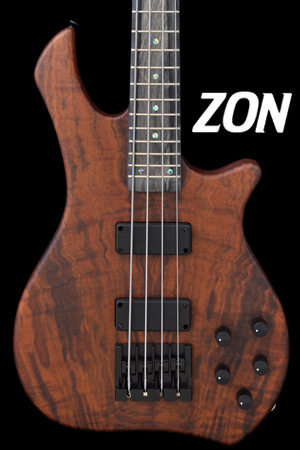 Zon Bass Legacy Elite 4 Walnut , High End Bass GuitarsPlanet Bass