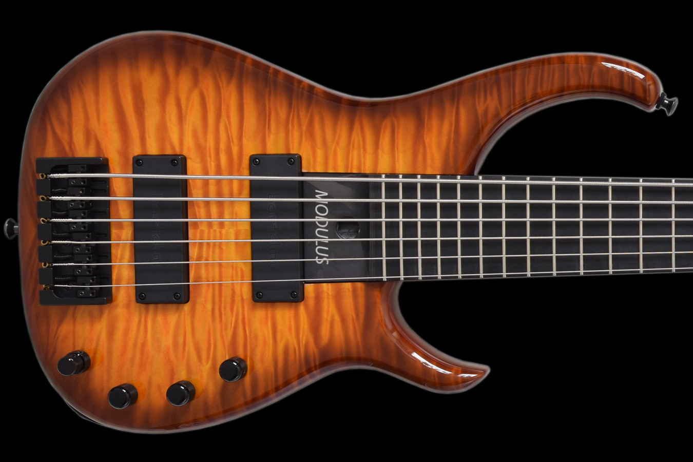 Modulus Bass Quantum 6 Quilt Maple, High End Bass GuitarsPlanet Bass